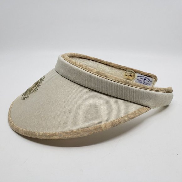 Pebble Beach Golf Links Openback Visor Hat Activewear Headwear Vintage USA Made - Picture 5 of 10